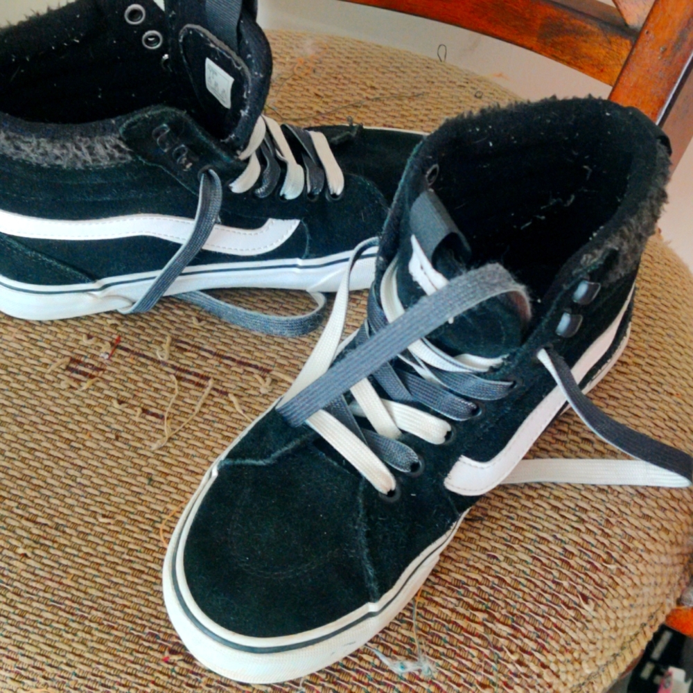 Vans guard cold weather hi tops